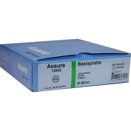Coloplast ASSURA Basisp.RR40 25mm m.Gürtelb. 5 St Basisplatte – Produktbild 1 von 1