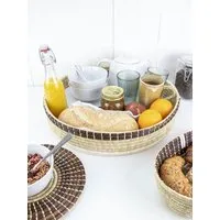 WomenCraft WomenCraft Deko- & Serviertablett - Braun/Natur – Produktbild 1 von 1