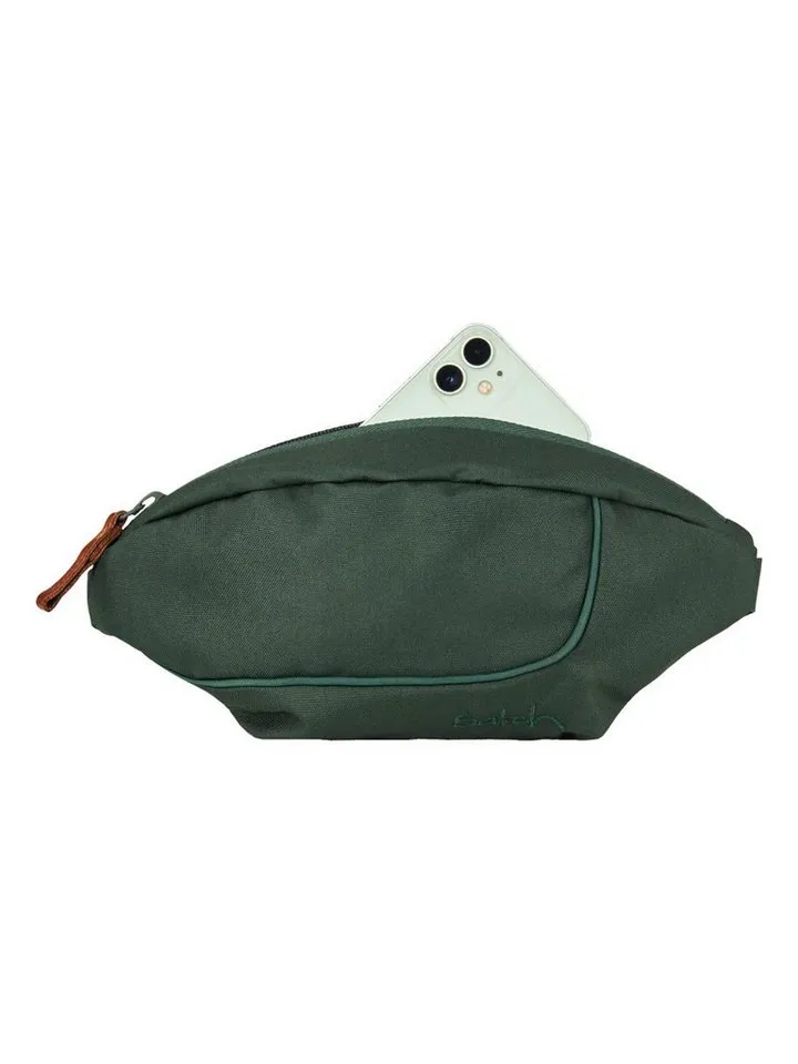 Satch Satch Bauchtasche cross easy, easy Access für Kopfhörerkabel, Grün, – Produktbild 3 von 3