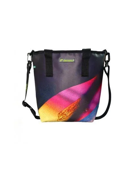 DEMANO DEMANO Tote Bag Hergestellt aus Recycelten Bannern Carmen, Lila, – Produktbild 1 von 3