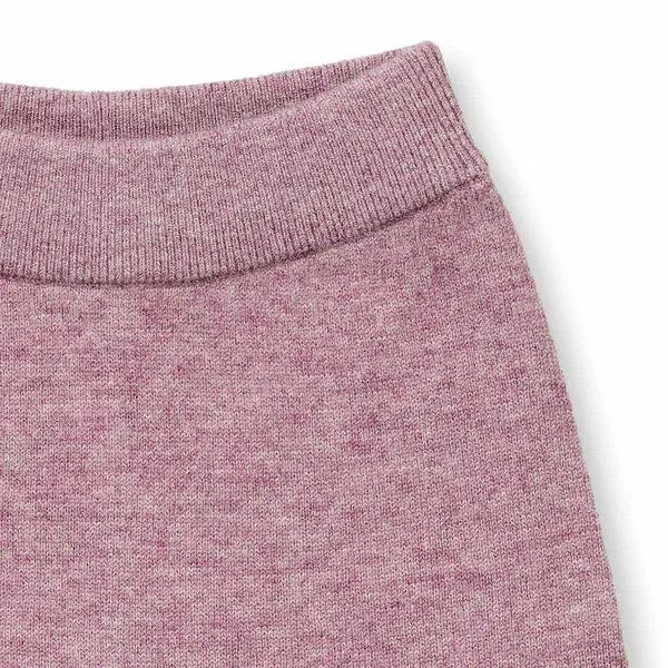 Sense Organics Sense Organics Baby Strickleggings aus Merinowolle, Modell PABLO, Mauve melange, – Produktbild 2 von 3