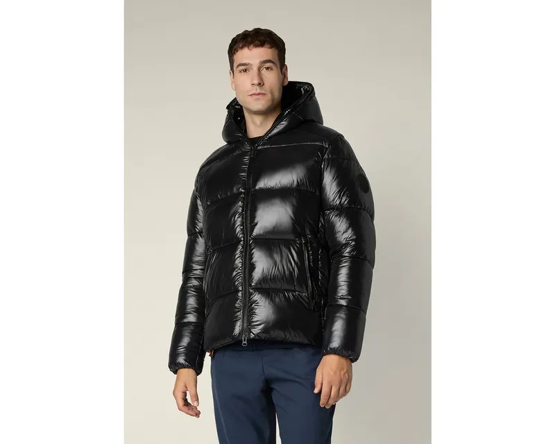 Save The Duck Save The Duck Steppjacke Edgard Herren Winterjacke, Übergangsjacke, Windjacke, Outdoorjacke, Mantel, Schwarz, – Produktbild 3 von 3