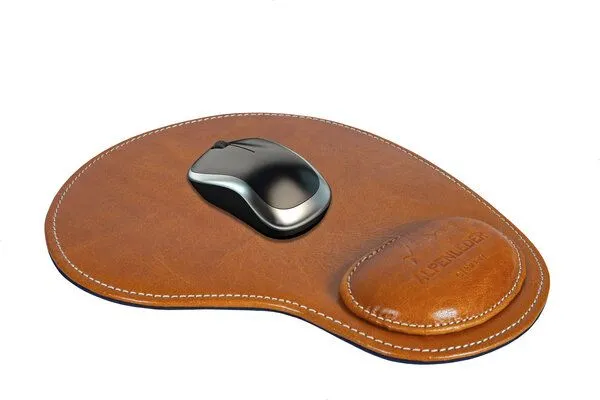 Alpenleder Alpenleder Mousepad SALEM, Cognac, – Produktbild 3 von 4