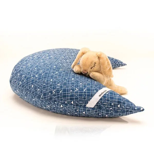 Weltecke Weltecke Bio Dinkelspelz-Kuschelmond, Rot, – Produktbild 2 von 2