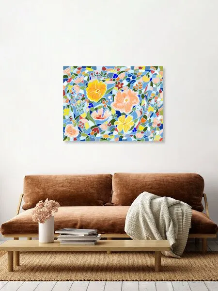 Photocircle Photocircle Poster / Leinwandbild - Summery Floral – Produktbild 3 von 4