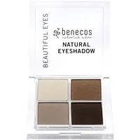 Benecos benecos Natural Quattro Eyeshadow Coffee & Cream 8 g – Produktbild 1 von 1