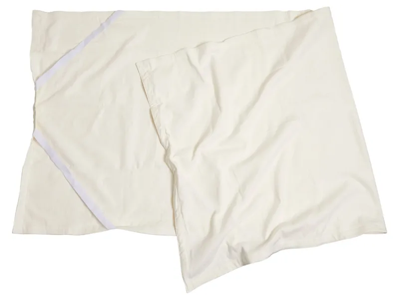 HANS NATUR Matratzenauflage mit Spannecken Bio-Baumwolle natur Maße 90 x 200 cm, Natur, – Produktbild 2 von 2