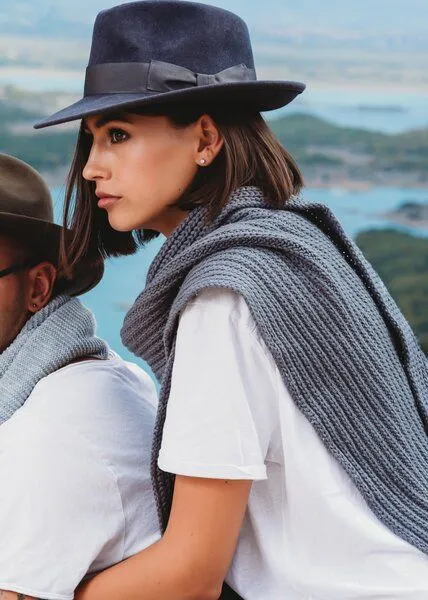 Alpenleder Alpenleder Filzhut PALERMO, Dimgrey, – Produktbild 4 von 4