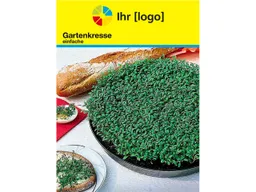 Samentütchen 'Kresse' mit 1-4 farbigem individuellen Aufdruck – Produktbild 1 von 1
