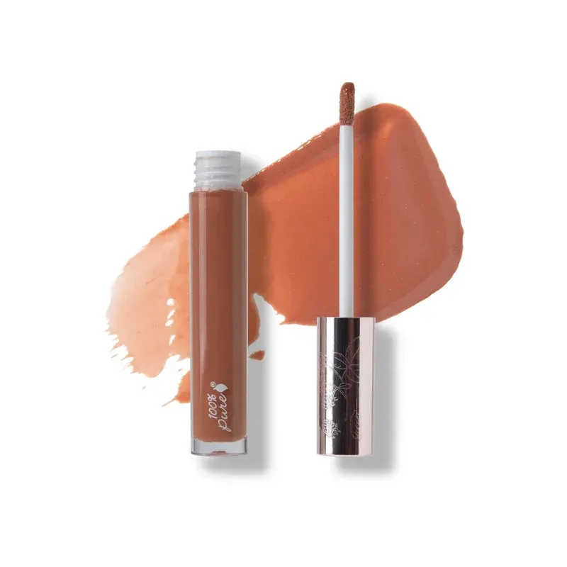100% PURE® - Purity Cosmetics Fruit Pigments Lip Gloss Pink Caramel, Pink caramel, – Produktbild 1 von 1