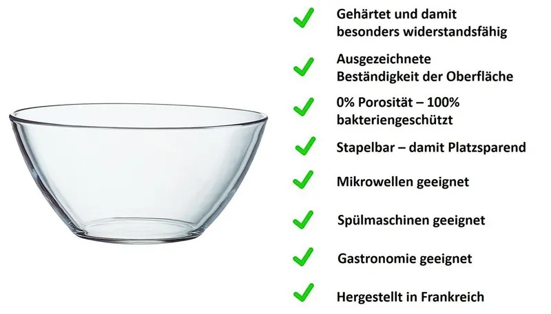 Arcoroc Arcoroc Salatschüssel – Produktbild 3 von 3