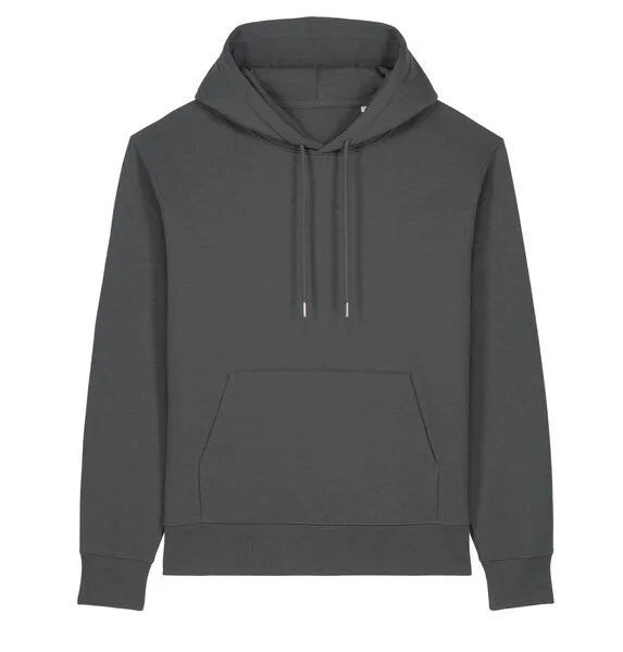 Greenspired Greenspired Unisex Hoody aus recycelter Baumwolle & Biobaumwolle 350 g/m² XXS - 5 XL, Anthrazit, – Produktbild 1 von 1