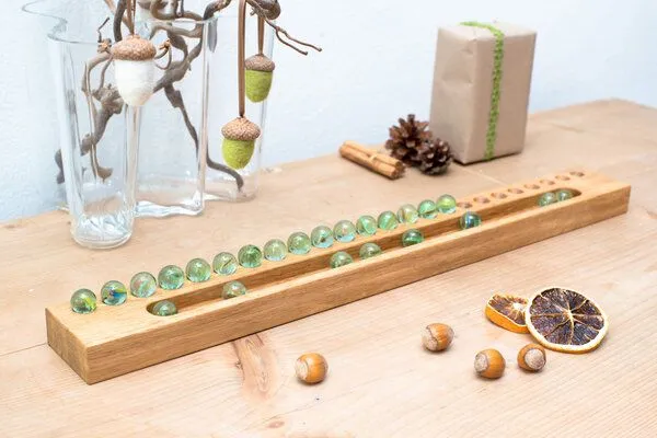 klotzaufklotz klotzaufklotz Adventskalender Murmel, Transparent, – Produktbild 1 von 8