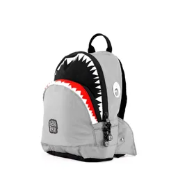 Pick & Pack Pick & Pack Shark Shape Backpack S Grey – Produktbild 1 von 1