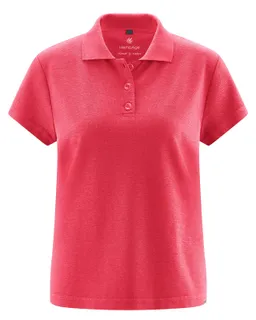 HempAge Hempage Damen vegan Polohemd Magnolia – Produktbild 1 von 1