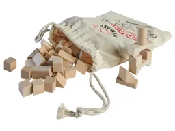 Nemmer Nemmer 100 Natur Bauklötze aus Holz 1,5 kg Holzbausteine natur im Baumwollsack – Produktbild 1 von 1