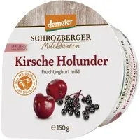 Schrozberger Milchbauern Joghurt mit Kirsche & Holunder – Produktbild 1 von 1