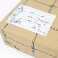 Bow & Hummingbird Bow & Hummingbird Aufkleber Anker – Produktbild 1 von 1