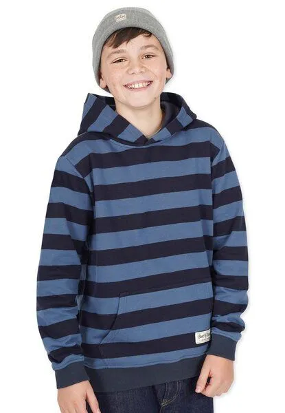 Band of Rascals Band of Rascals Striped Hooded, Navy-blue, – Produktbild 1 von 4