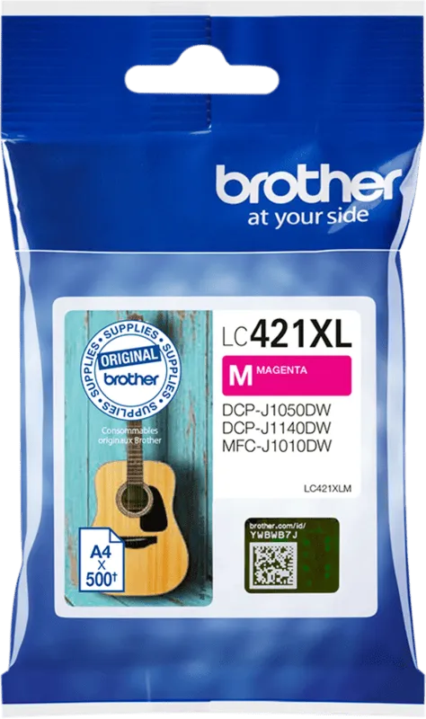 Brother Brother Tintenpatrone LC-421XLM, Magenta, – Produktbild 2 von 4