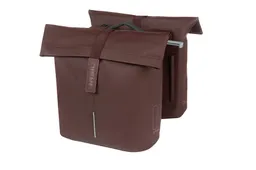 Basil BASIL City Double Pannier Bag MIK 2.0 - 28-32 Liter Doppeltasche aus veganem Leder - Doppelpacktasche – Produktbild 1 von 1