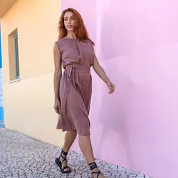 WiDDA berlin WiDDA berlin ADELE Kleid mauve aus TENCEL® – Produktbild 1 von 1