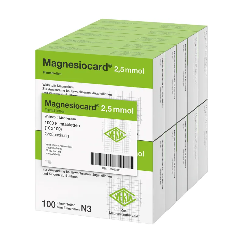 Magnesiocard Magnesiocard 2,5 mmol – Produktbild 3 von 3