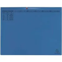 Exacompta 25 Exacompta Hängehefter "Exaflex Premium", mit 2 Abheftvor. für Rechtsheftung, blau – Produktbild 1 von 1