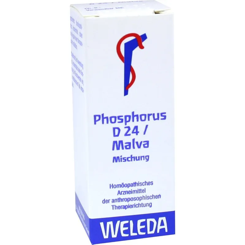 Weleda WELEDA PHOSPHORUS D 24/Malva Dilution 20 ml Mischung – Produktbild 1 von 1