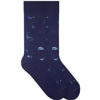 von Jungfeld VON JUNGFELD Bio-Socken 'Blueberry', dunkelblau, Gr. 39/42 – Produktbild 1 von 1