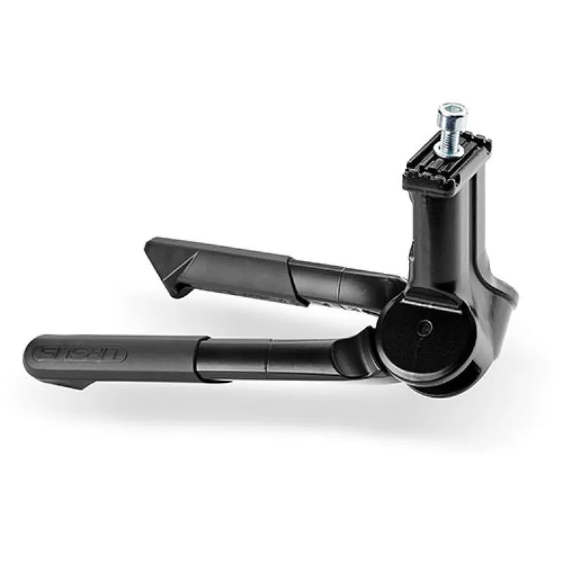 Ursus Ursus Jumbo Evo Mini Zweibeinständer 235 mm, schwarz, für 20"-Räder, inkl. Montageplatte & Schrauben, bis 80 kg belastbar – Produktbild 1 von 1