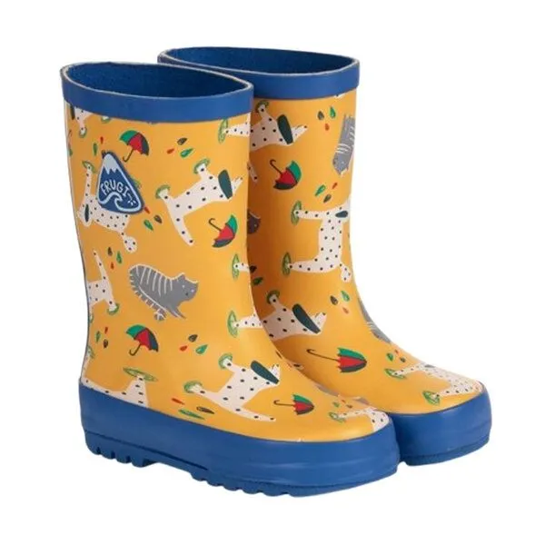 Frugi Frugi Gummistiefel Hunde- und Katzenpfoten – Puddle Paws – Produktbild 1 von 2