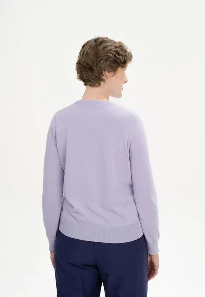 MELA MELA Feinstrick Pullover Dhana, Krokus, – Produktbild 3 von 4