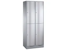 C+P C+P Schließfachschrank 2 Türme lg/si 2er – Produktbild 1 von 1