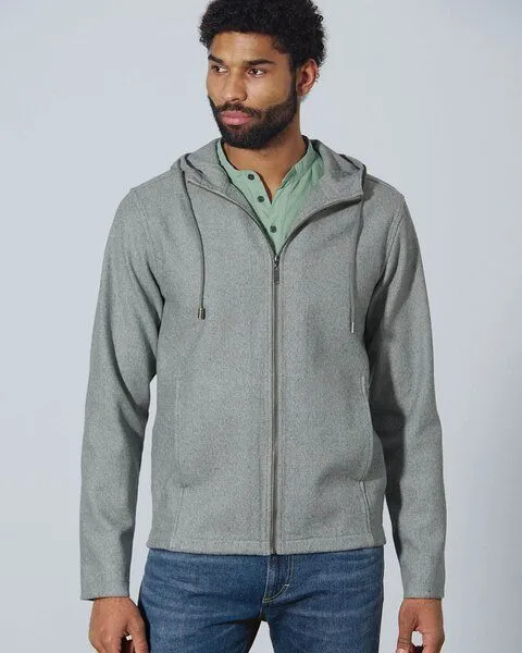 HempAge HempAge Hanf Kapuzenjacke, Dark (grau), – Produktbild 2 von 2