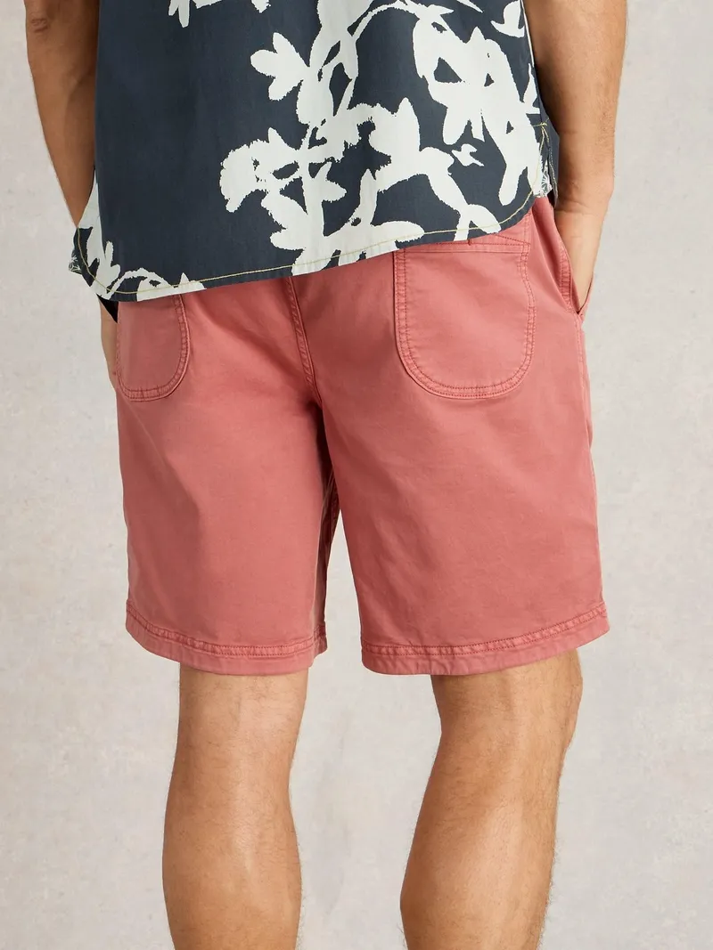 White Stuff Shorts Sutton - 34/R, Tiefrosa, – Produktbild 4 von 4