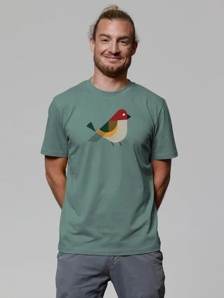 watapparel watapparel T-Shirt Vogel, Green bay, – Produktbild 2 von 3