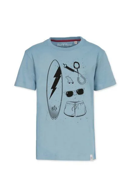 Band of Rascals Band of Rascals Surf Parts T-Shirt, Arctic-blue, – Produktbild 1 von 3