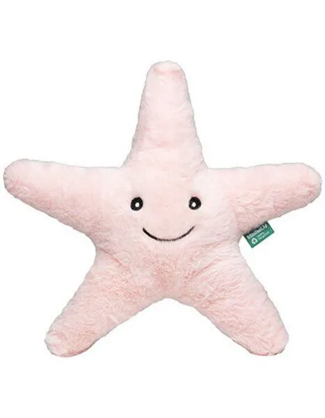 MBW MiniFeet® MBW MiniFeet® Kuscheltier Seestern Oktopus Wal Recycelt Stofffiguren 4 Farben, Pink (pastel), – Produktbild 3 von 3