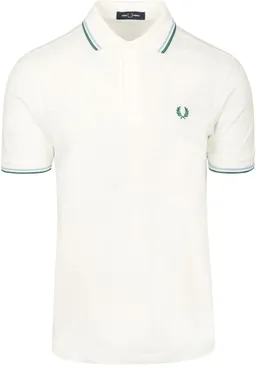 Fred Perry Fred Perry Polo Twin Tipped M3600 Weiß Z52 - Größe XL – Produktbild 1 von 1
