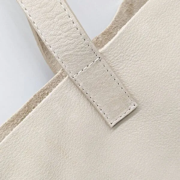 Werner 1911 Werner 1911 Tote Bag aus Bioleder – Tanstein Premium, Beige, – Produktbild 2 von 4