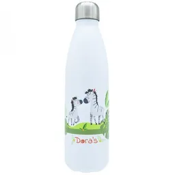 Dora's Dora's Dora’s Edelstahl-Thermoflasche "Zebra" (500ml) – Vakuumisoliert – Doppelwandig – Produktbild 1 von 1