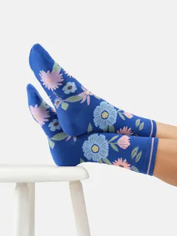 Thought Socken Modell: Winter Floral – Produktbild 1 von 1