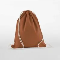 Westford Mill Westford Mill Turnbeutel aus Bio-Baumwolle, Braun (terracotta), – Produktbild 1 von 1