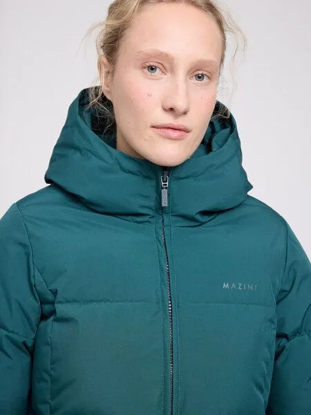 Mazine Mazine Basic Puffer Coat, Deep teal, – Produktbild 4 von 4