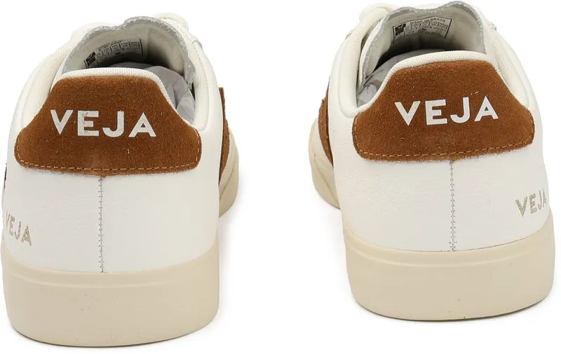 Veja Veja Damen-Sneaker Campo Leather White Cognac – Produktbild 6 von 6