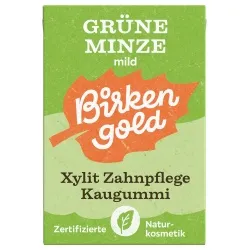 Birkengold Birkengold Minz-Kaugummi zur Zahnpflege – Produktbild 2 von 2