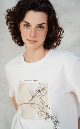Kultgut Kultgut Artdesign - Shirt aus recycelter Biobaumwolle / Archive de Botanique – Produktbild 1 von 1