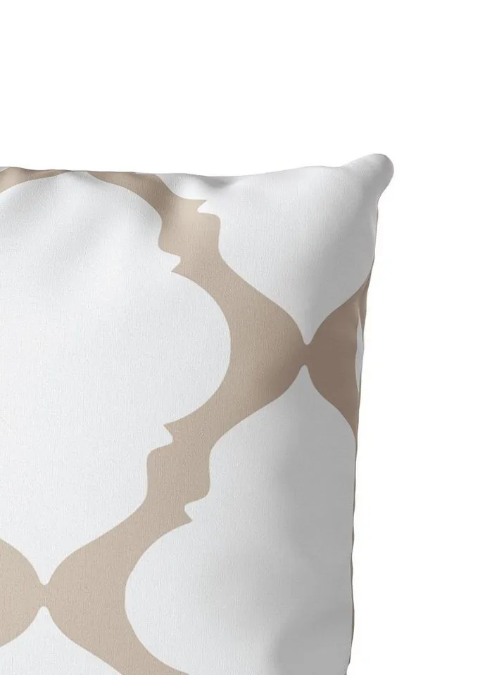 OTTO home Wendebettwäsche Alba in Gr. 135x200 oder 155x220 cm, Biber, 2 teilig, Bettwäsche mit Wendeoptik, in verschiedenen Qualitäten, Baumwolle, Beige, – Produktbild 6 von 6