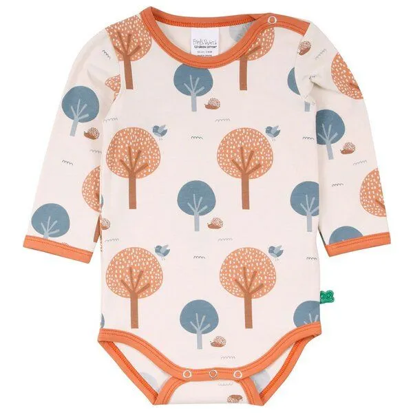 Fred's World by Green Cotton Fred's World by Green Cotton Langarm-Body Tree, Green, – Produktbild 1 von 1